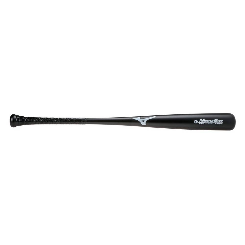 Mens Mizuno MZM 271 Maple Elite Wood Baseball Bat Black Philippines (XKEGSU015)